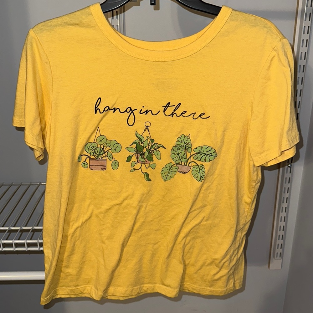 Yellow Graphic Tee